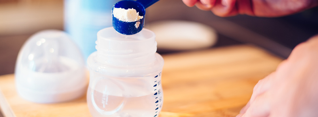 La lactancia artificial y el biberón