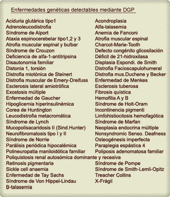 Salud Mujer. Esterilidad e Infertilidad femenina. Diagnóstico genético preimplantacional