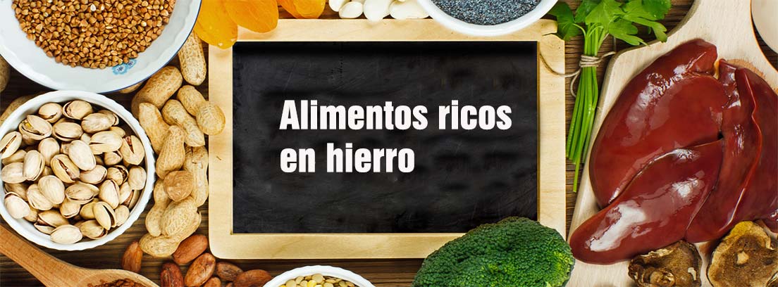 Dieta para la anemia ferropénica: alimentos ricos en hierro