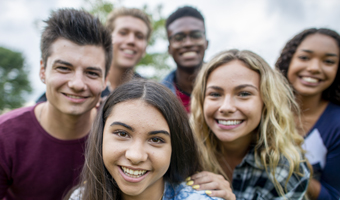 Grupo de jóvenes