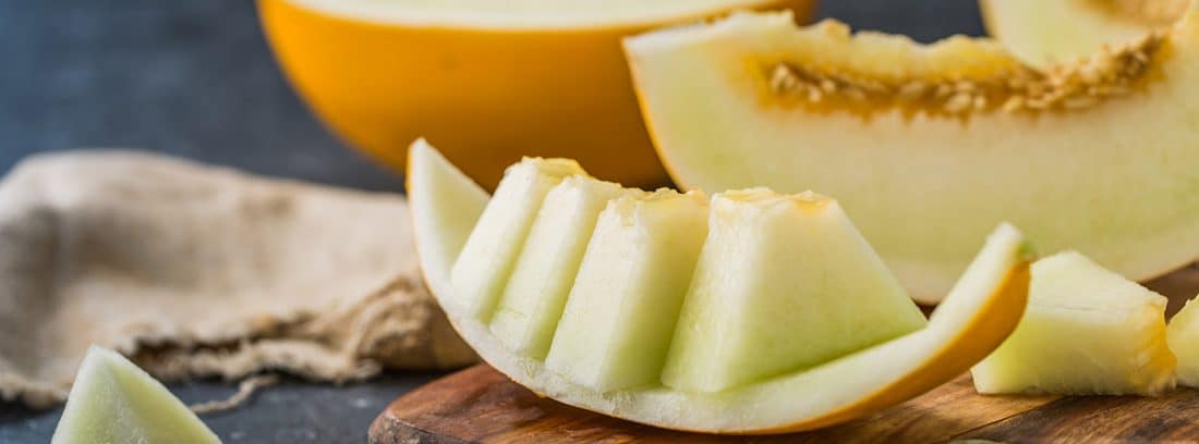 Melón, una de las frutas refrescantes del verano: melón