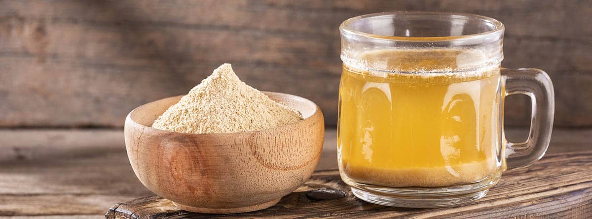 Maca: bol de maca en polvo e infusión