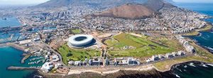 Fotografía aérea de Sudáfrica