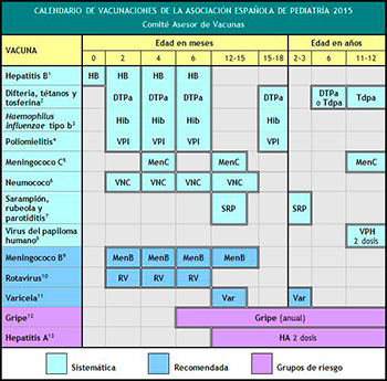 Principales vacunas: cómo es el calendario vacunal actual -canalSALUD