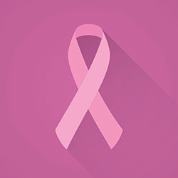 lazo cáncer de mama
