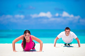 deporte en la playa